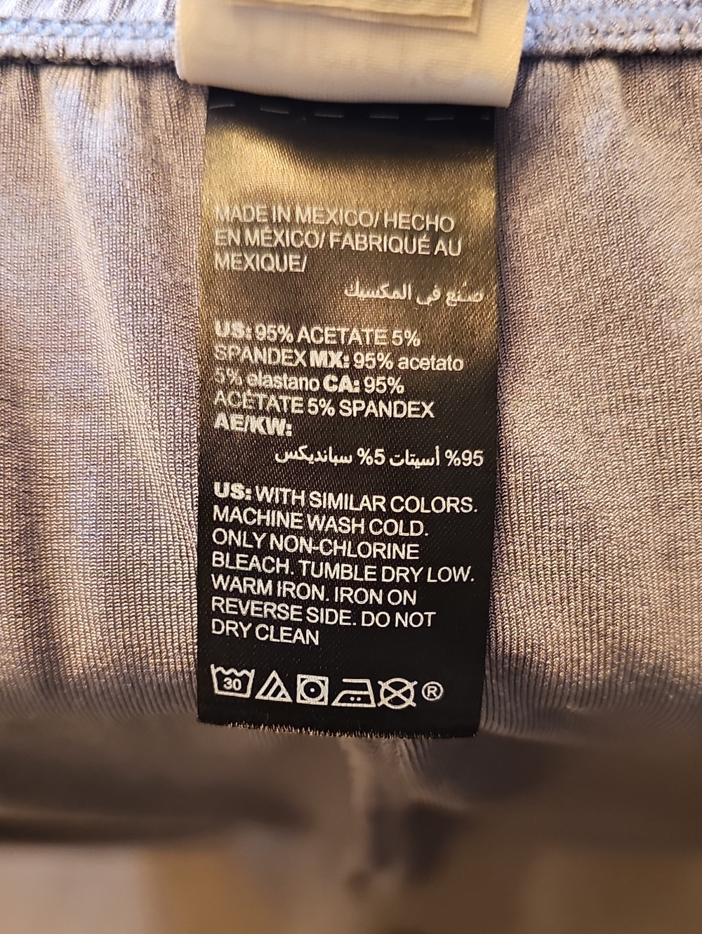 Chico's Travelers Soft Slate Gray Tank And Pants - Picture 8 of 10